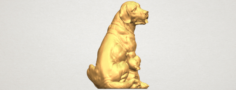 Dog and Puppy 01 3D Model