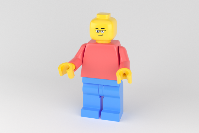 Lego person 3D Model