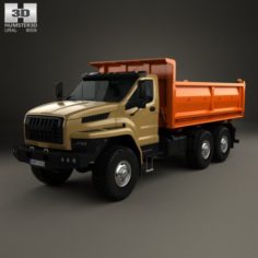 Ural Next Tipper Truck 2016 3D Model