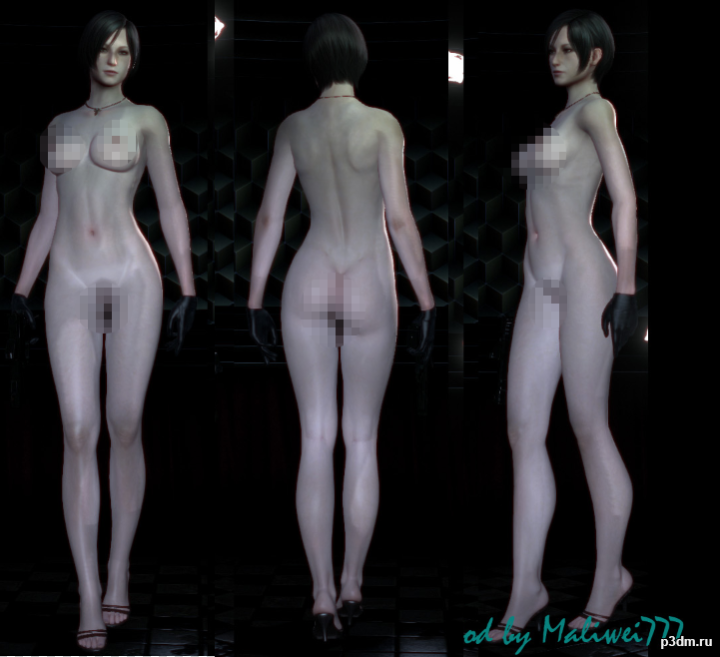Ada Naked 3D Model
