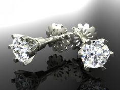 Jewelry tier 03 earring 3D Model