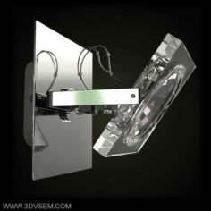 High-Tech Wall Light 3D Model