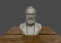 Carl Zeiss Bust 3D printable 3D print model 3D Model