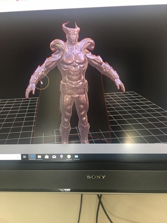 MetalMan 3D Model