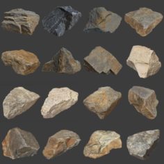 Stones Pack Volume 3 3D Model