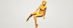Naked Girl E09 3D Model
