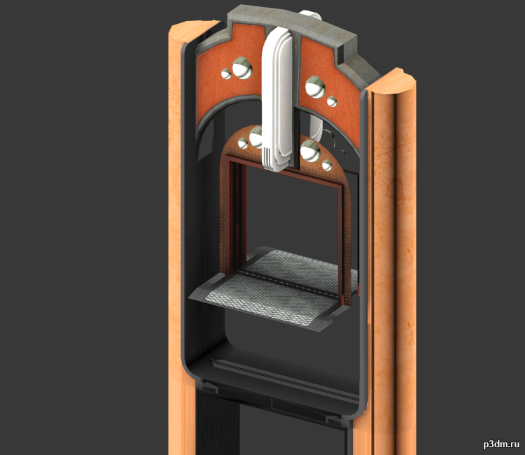 Tunnel Bulkhead Frame 3D Model