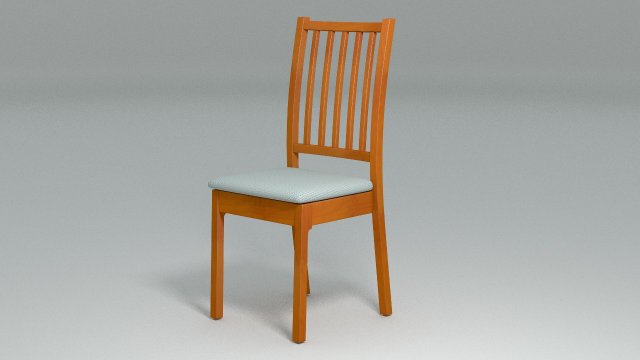 Common chair 3D Model