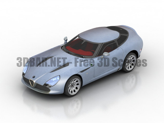 Forza Horizon Cars 2011 Alfa Romeo TZ3 Stradale Zagato 3D Collection