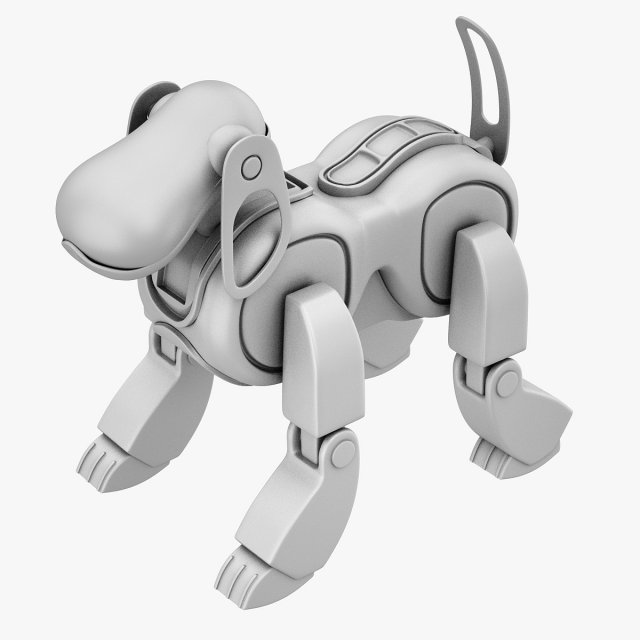 Aibo Dog 3D Print 3D Model