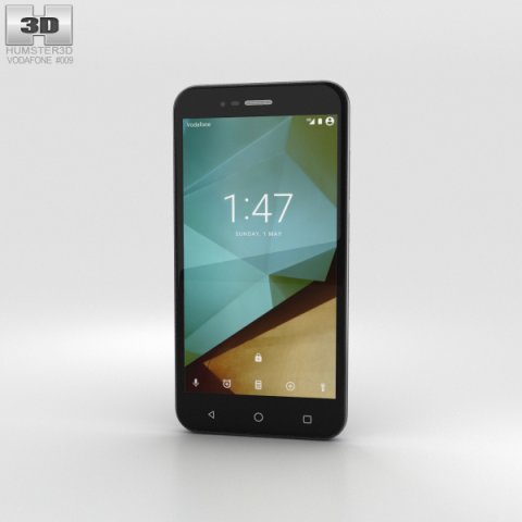 Vodafone Smart Prime 7 Graphite Black 3D Model