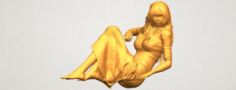 Naked Girl I03 3D Model
