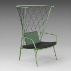 NEF Lounge Chair 3D Model