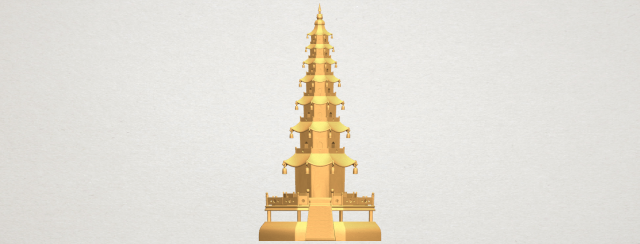 Chiness pagoda 3D Model