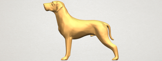 Bull Dog 06 3D Model