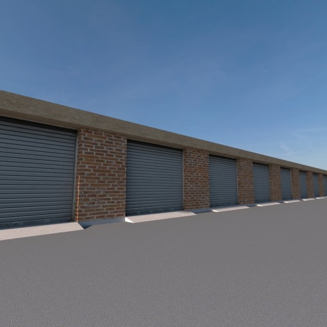 Garages 01 3D Model