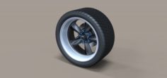 Sport wheel 3 3D Model