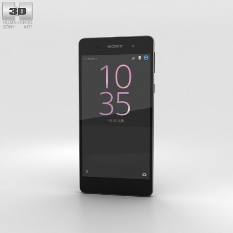 Sony Xperia E5 Graphite Black 3D Model