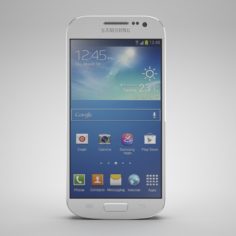 Samsung Galaxy S4 Mini White 3D Model