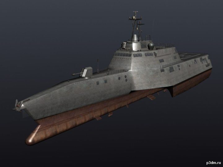 Aegis-class Combat Ship 3D Model