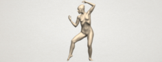 Naked Girl A02 3D Model