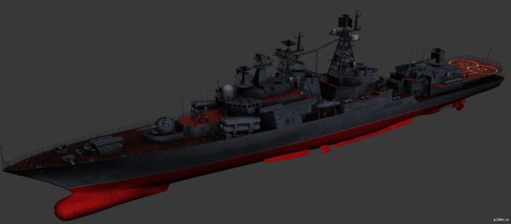 Udaloy II 3D Model