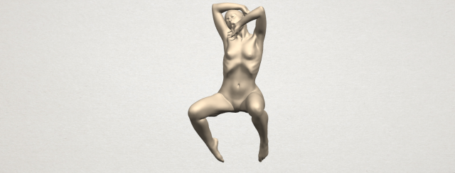 Naked Girl A07 3D Model
