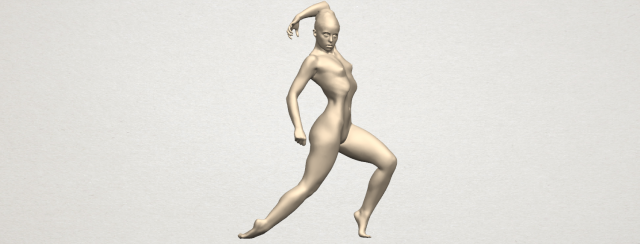 Naked Girl A06 3D Model
