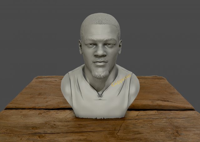 Kevin Durant 3D sculpture printable model 3D print model 3D Model