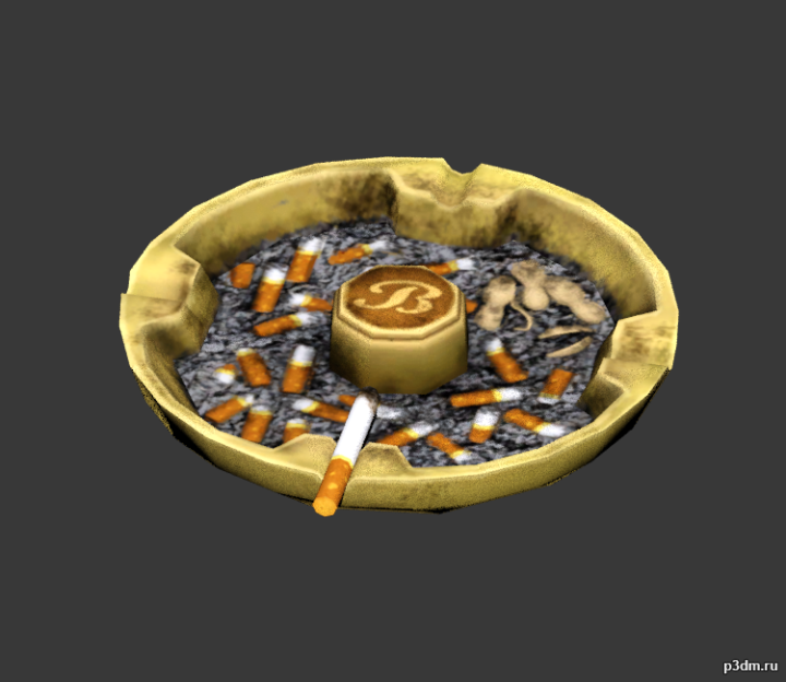 Ashtray 3D Model