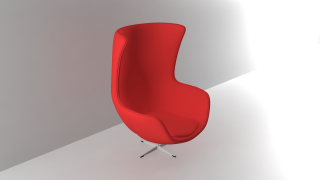 Chair Egg 3D Model