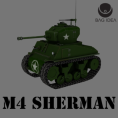 M4 Sherman 3D Model