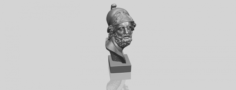 Sculpture of a head of man 3D Model