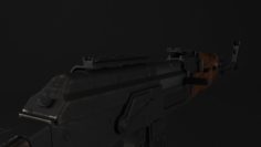 AK – 47 – Game Ready 3D Model