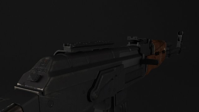 AK – 47 – Game Ready 3D Model