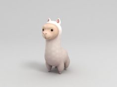 3D Alpaca 3D Model