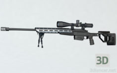3D-Model 
Rifle Orsis SE T-5000 M