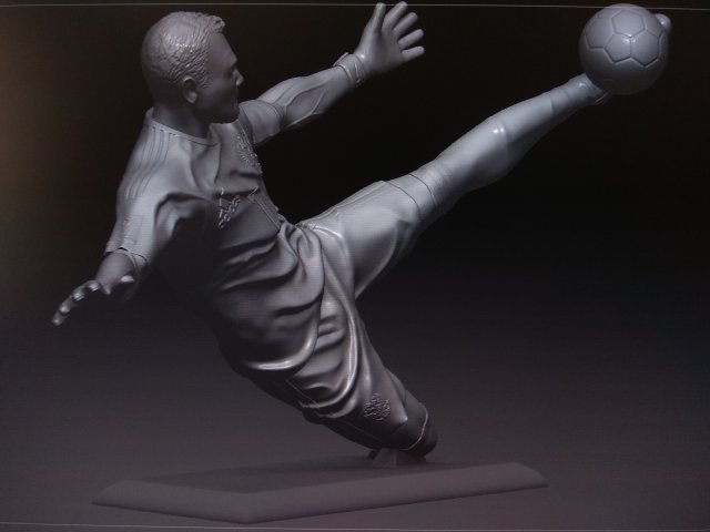 Akinfeev beat out the ball 3D Model