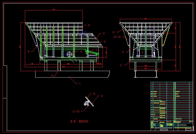 345 Vibrate grizzly feeders complete drawings 3D Model