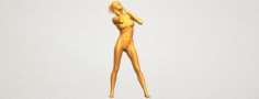 Naked Girl C02 3D Model