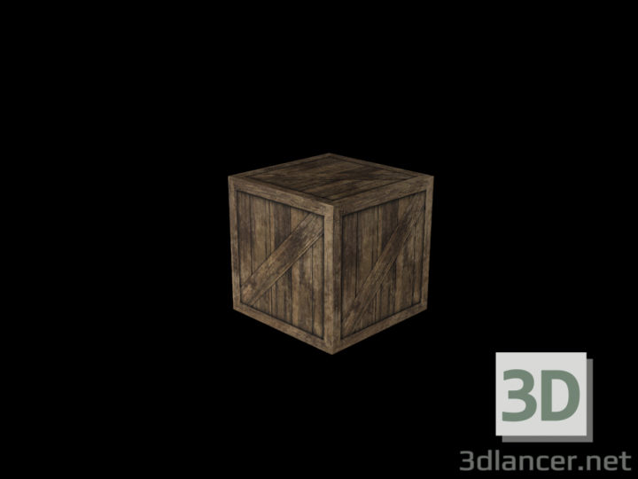 3D-Model 
Wooden box