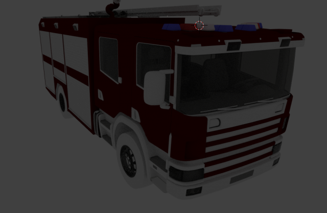 Scania-firetruck 3D Model