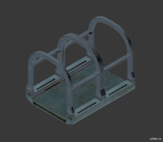 Tunnelstraightaway 3D Model