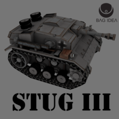 Stug III 3D Model