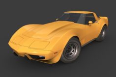 1978 Chevrolet Corvette 3D Model