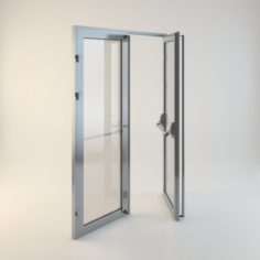 Aluminum Door 3D Model