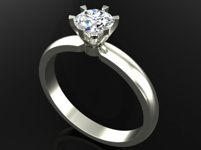 Jewelry tier 04 ring 3D Model