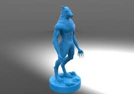 Wolfman 3D Model