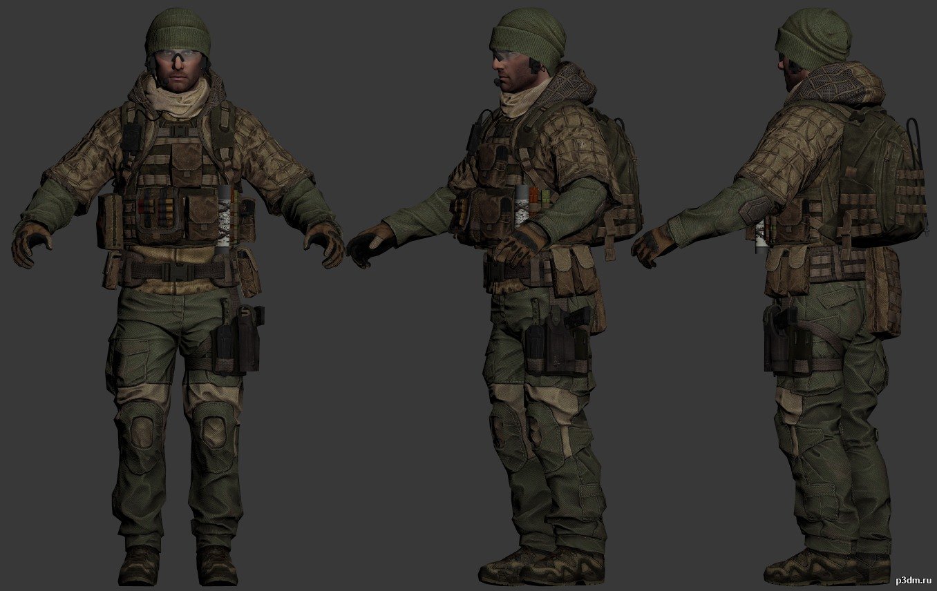 Nick 2 3D Model