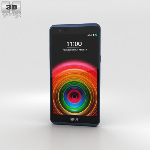 LG X Power Indigo 3D Model